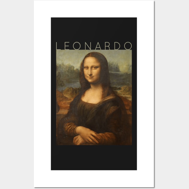 Leonardo da Vinci - Mona Lisa Wall Art by TwistedCity